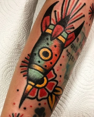 Rocky Johnson tattoo 039
