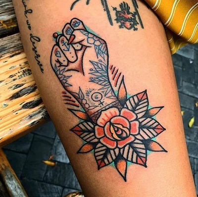 Rocky Johnson tattoo 047