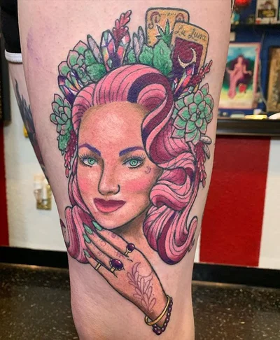 The Tattooed Lady tattoo 031
