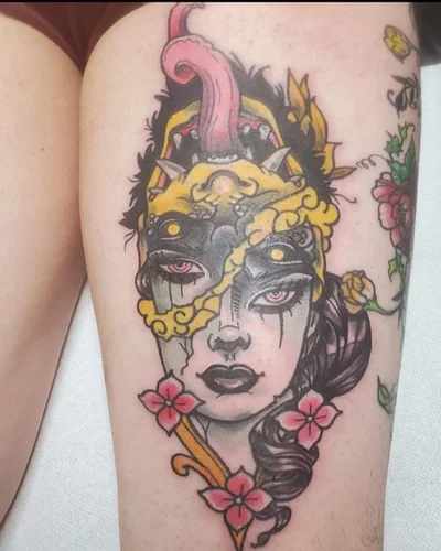 The Tattooed Lady tattoo 034