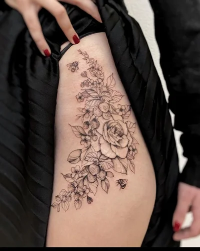 Jasmijn Bloemendaal tattoo 044