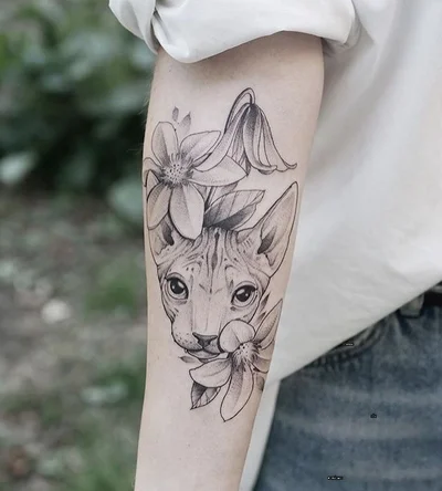 Jasmijn Bloemendaal tattoo 050