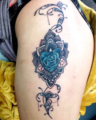 Davie Lee Wright tattoo 018