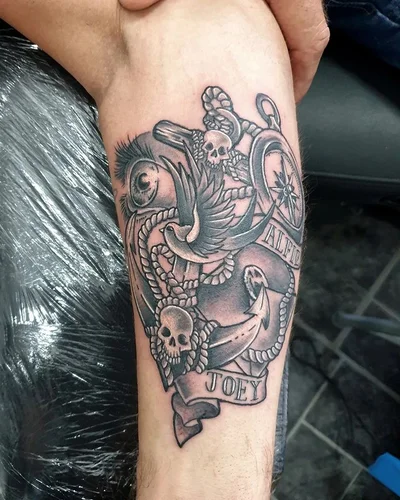 Davie Lee Wright tattoo 040