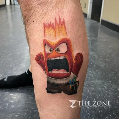 The Zone tattoo 021