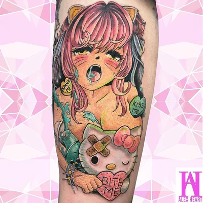 Alex Heart tattoo 027