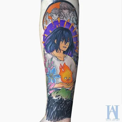 Alex Heart tattoo 033
