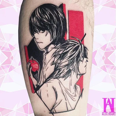Alex Heart tattoo 044