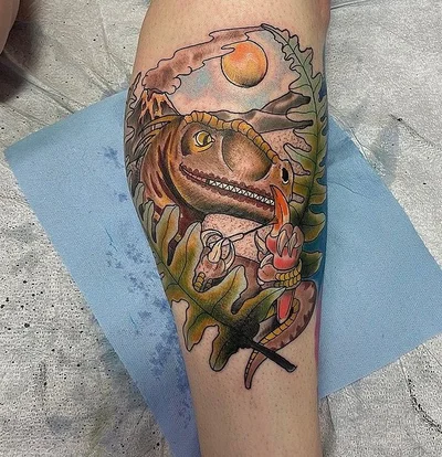 Thistle and Pearl Tattoo tattoo 012