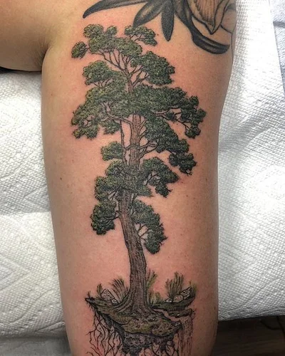 Thistle and Pearl Tattoo tattoo 021