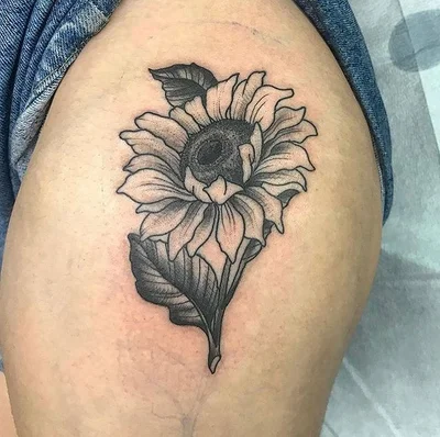 Thistle and Pearl Tattoo tattoo 038