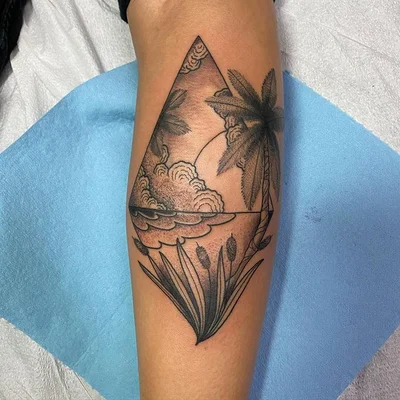 Thistle and Pearl Tattoo tattoo 040