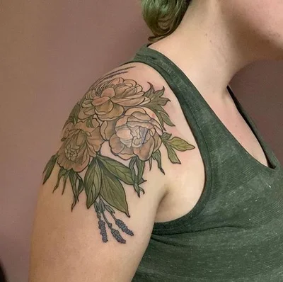 Thistle and Pearl Tattoo tattoo 042