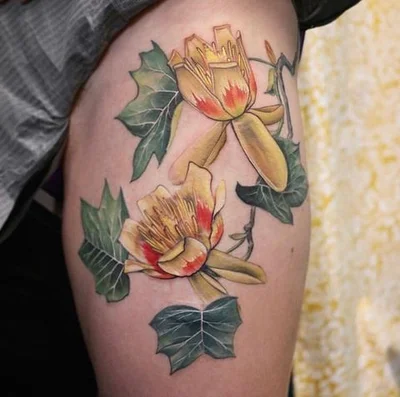 Thistle and Pearl Tattoo tattoo 047