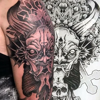 Thomas the Goblin tattoo 028