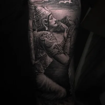 Thomas Wells tattoo 038