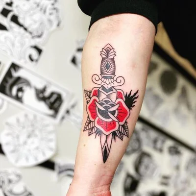 Christian Thorn tattoo 032