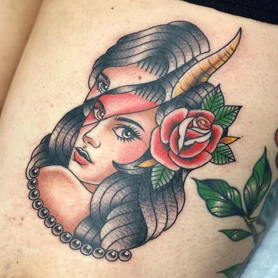 Chelstine Clibourne tattoo 041