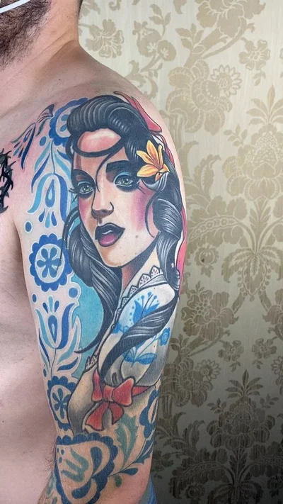 Tibor Black tattoo 009