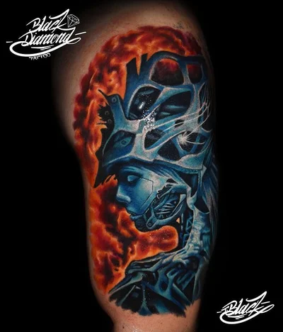 Tibor Black tattoo 011