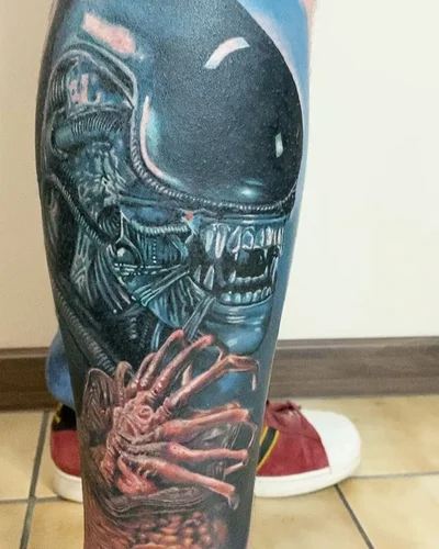 Tibor Black tattoo 014