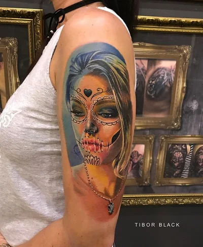 Tibor Black tattoo 028