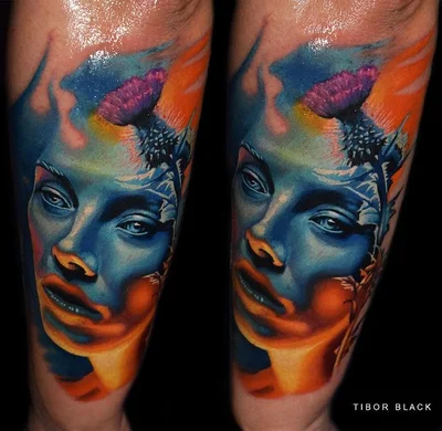 Tibor Black tattoo 029
