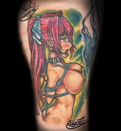 Tibor Black tattoo 032