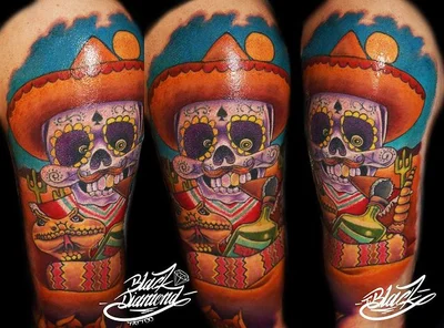 Tibor Black tattoo 036
