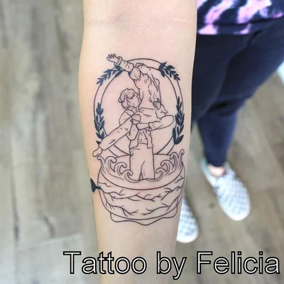 Tiger Lotus Tattoo tattoo 015