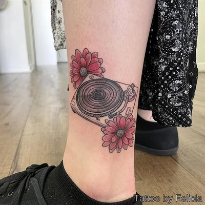 Tiger Lotus Tattoo tattoo 018