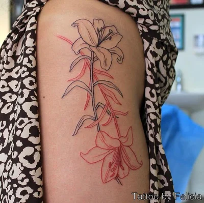 Tiger Lotus Tattoo tattoo 020