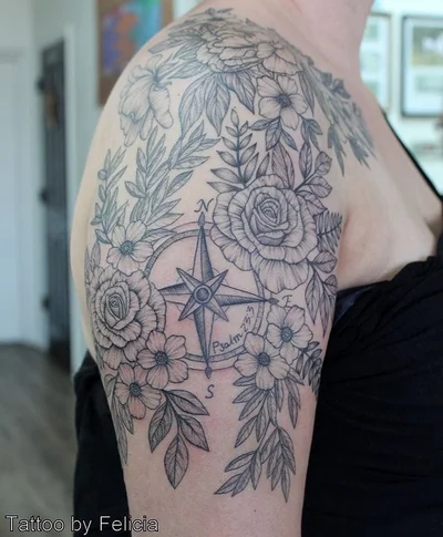 Tiger Lotus Tattoo tattoo 021