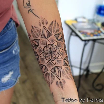 Tiger Lotus Tattoo tattoo 023