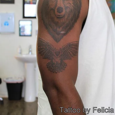 Tiger Lotus Tattoo tattoo 040