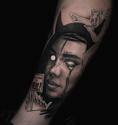 Till You Die (TYD) tattoo 011