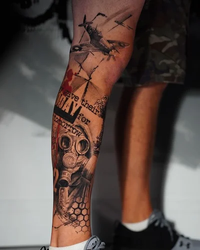 Ryan Johnson tattoo 012
