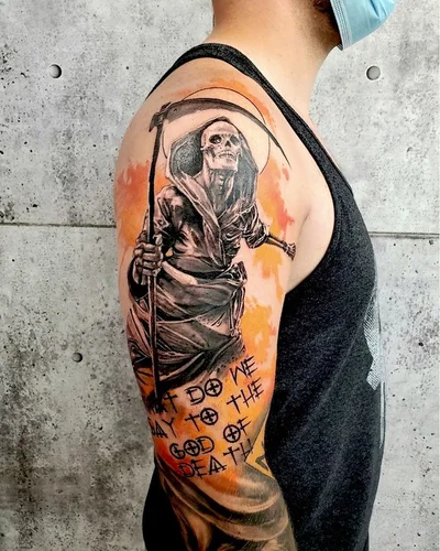 Ryan Johnson tattoo 013