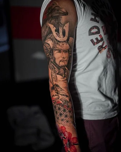 Ryan Johnson tattoo 014