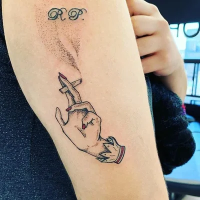 Ryan Johnson tattoo 028