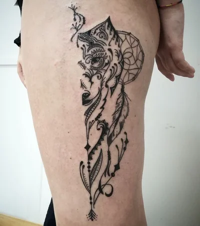 Tintenkunst Tätowierungen tattoo 022