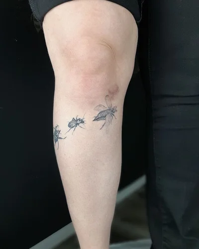 Tintenkunst Tätowierungen tattoo 027