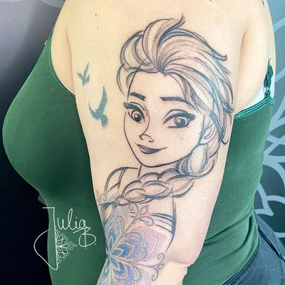 Tintenkunst Tätowierungen tattoo 039
