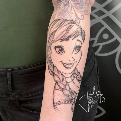 Tintenkunst Tätowierungen tattoo 040