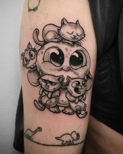 Tintenkunst Tätowierungen tattoo 042