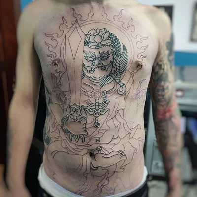Thiago Angelini tattoo 024