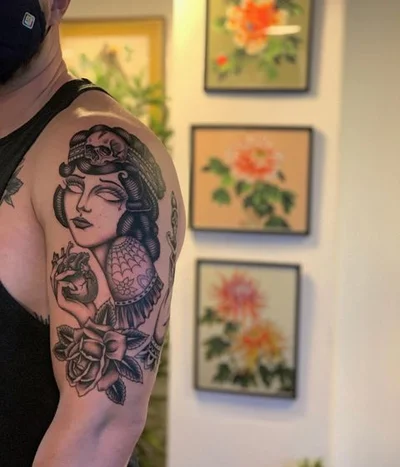 Tom Brown tattoo 016