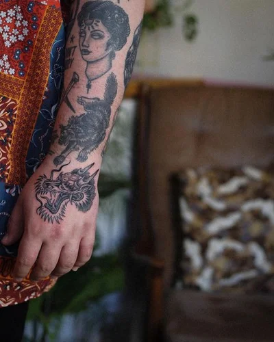 Tom Brown tattoo 017