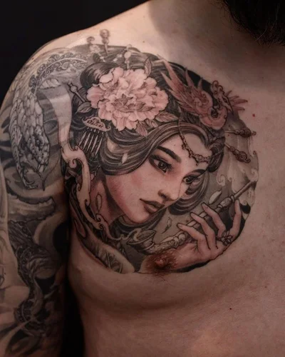 Tony Hu tattoo 012