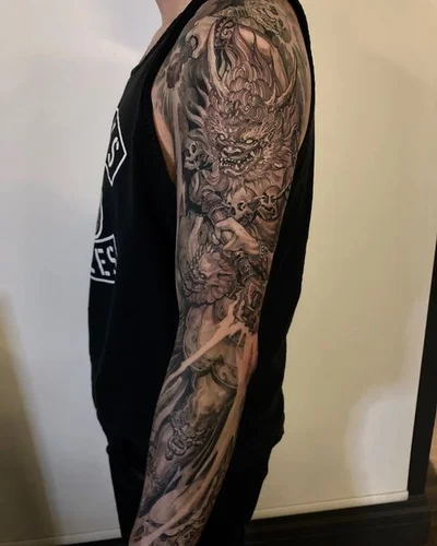 Tony Hu tattoo 019